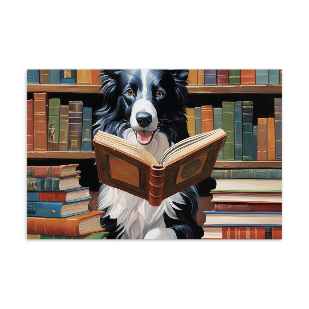 PugMug Custom Border Collie Postcard