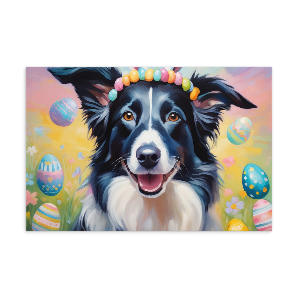 PugMug Custom Border Collie Postcard