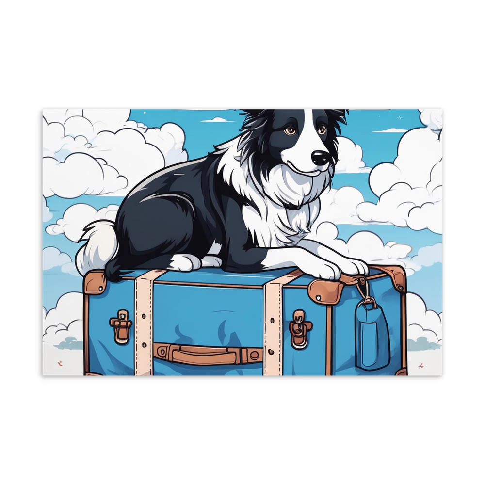 PugMug Custom Border Collie Postcard
