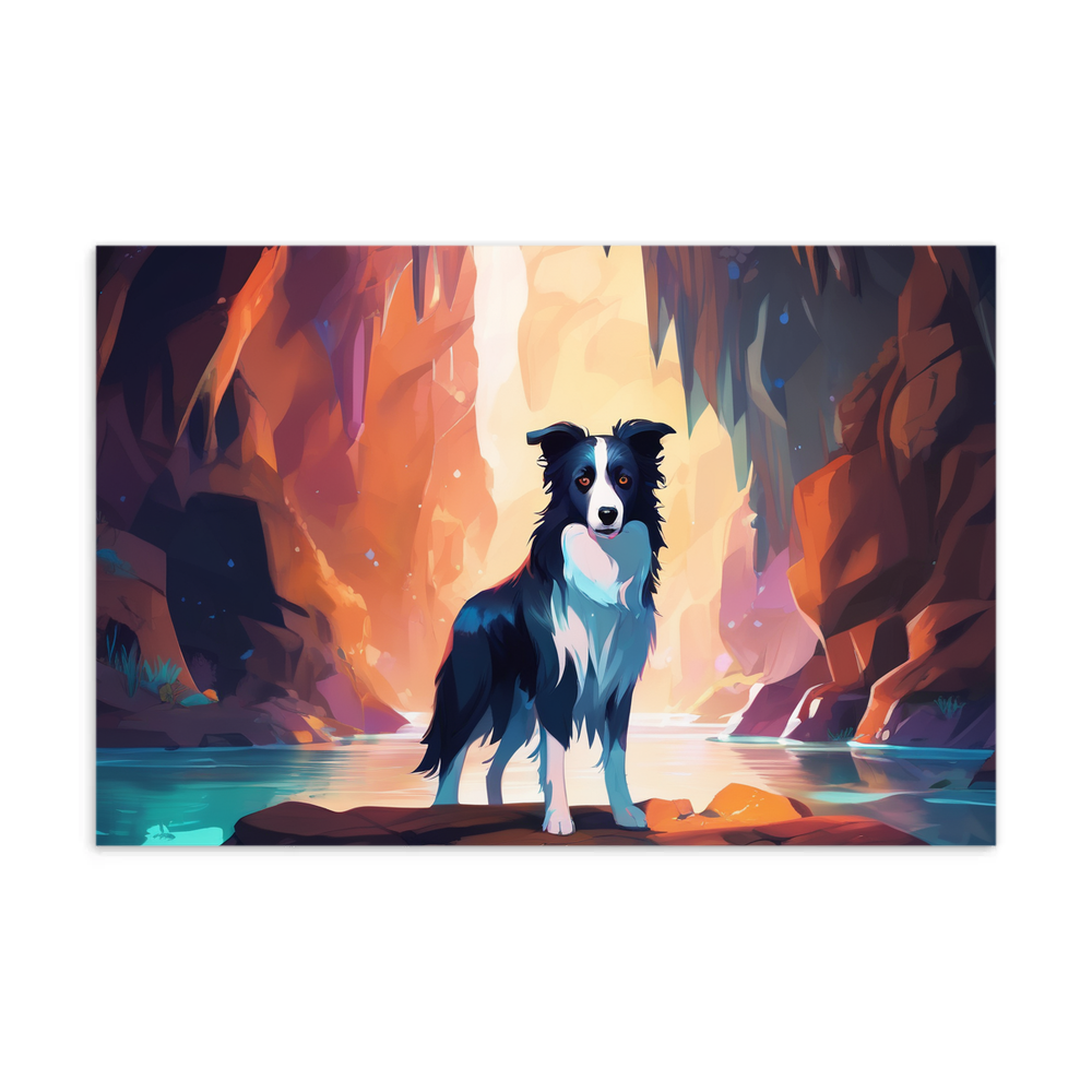 PugMug Custom Border Collie Postcard