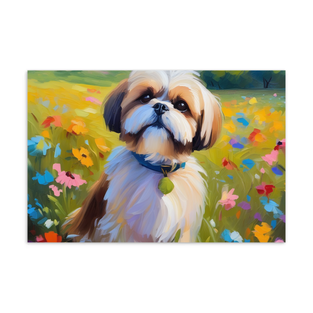 PugMug Custom Shih Tzu Postcard