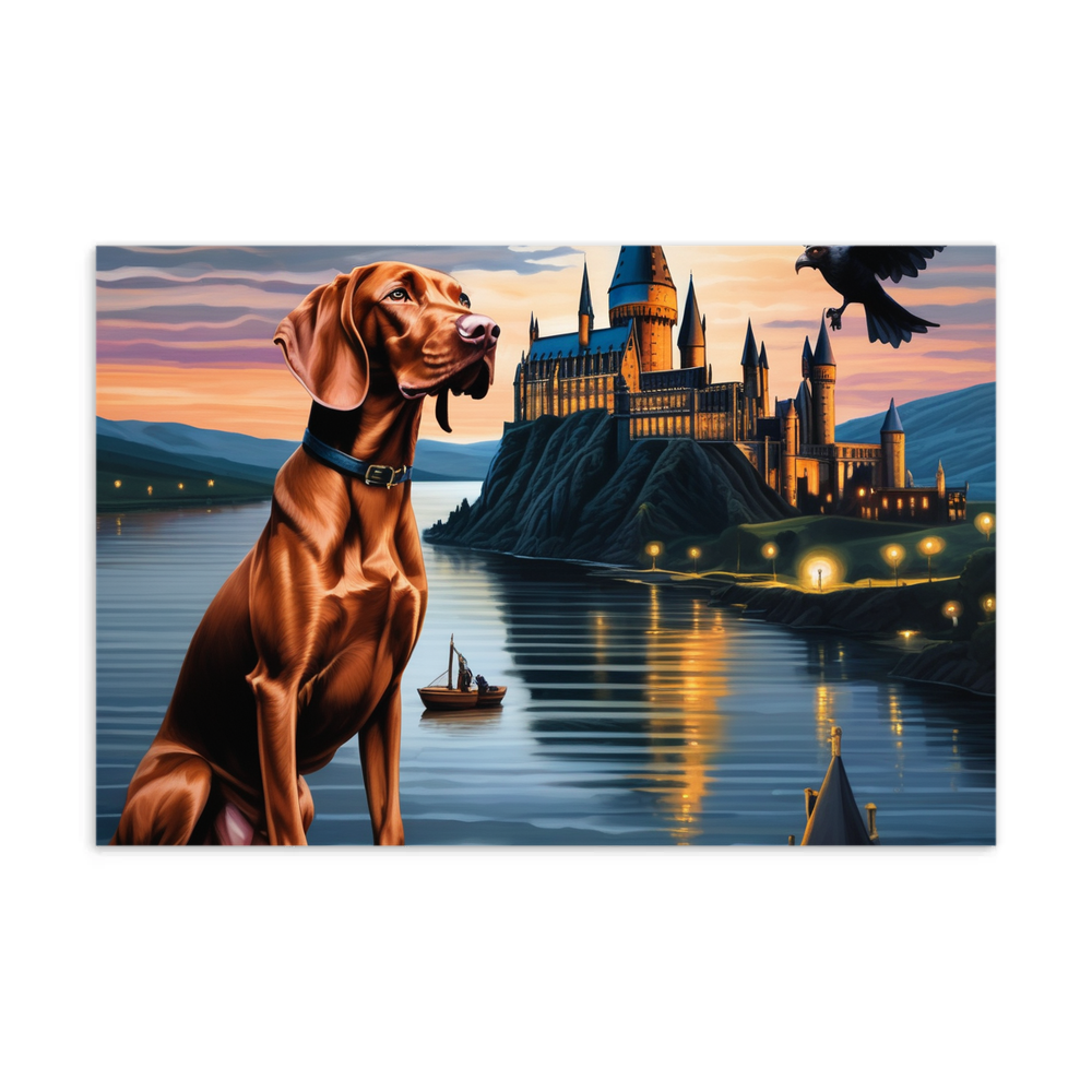 PugMug Custom Vizsla Postcard