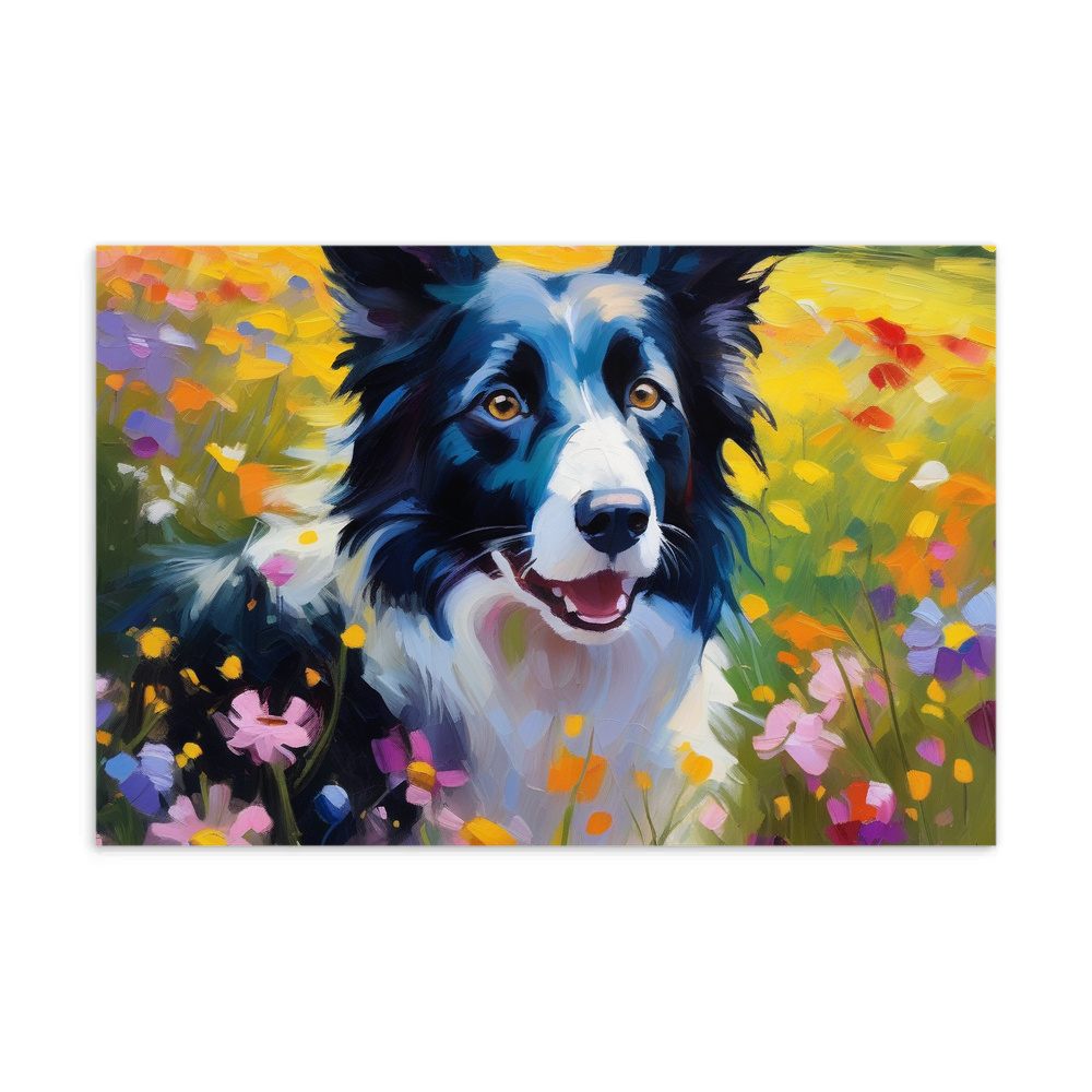 PugMug Custom Border Collie Postcard