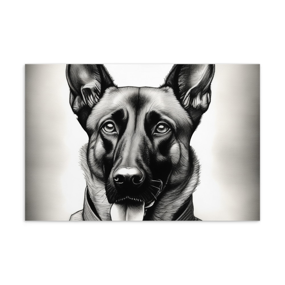 PugMug Custom Belgian Malinois Postcard