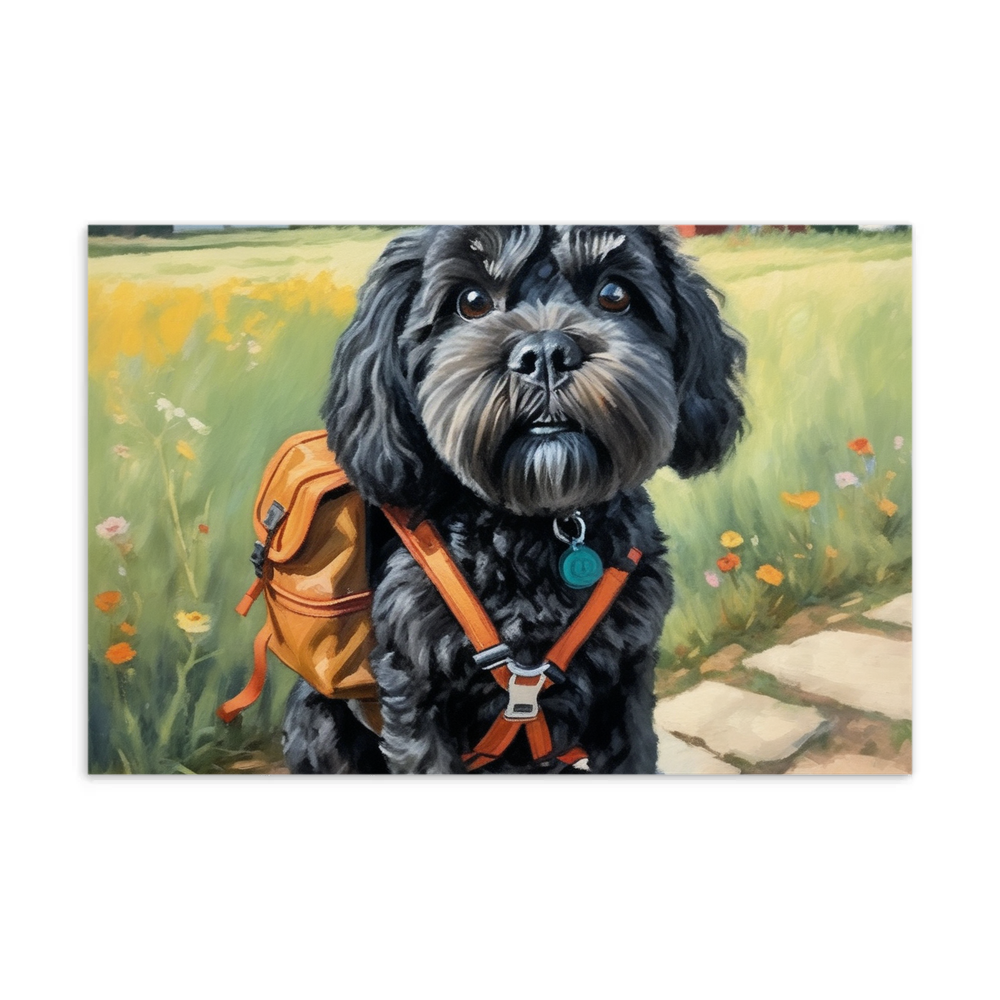 PugMug Custom Lily Postcard
