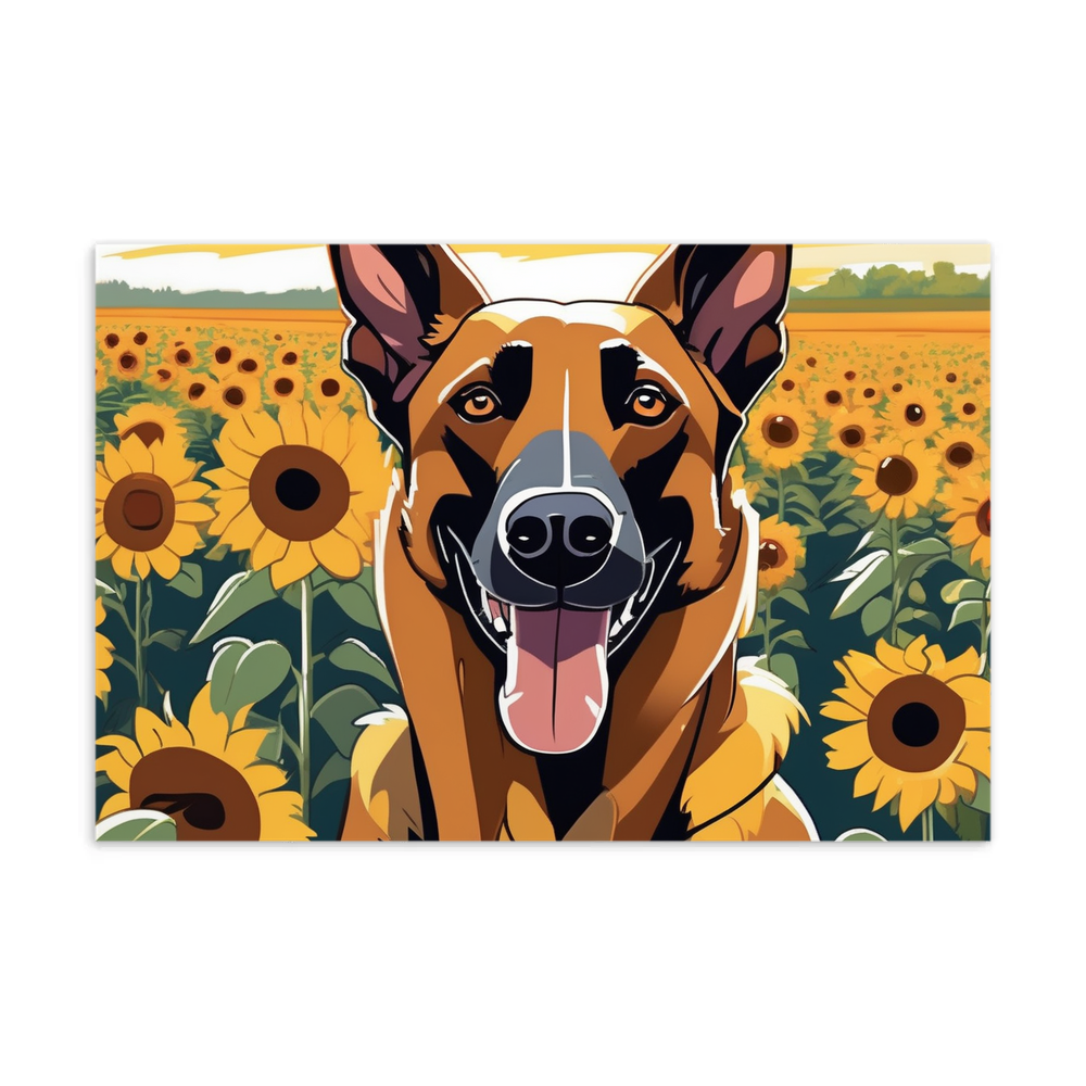PugMug Custom Belgian Malinois Postcard