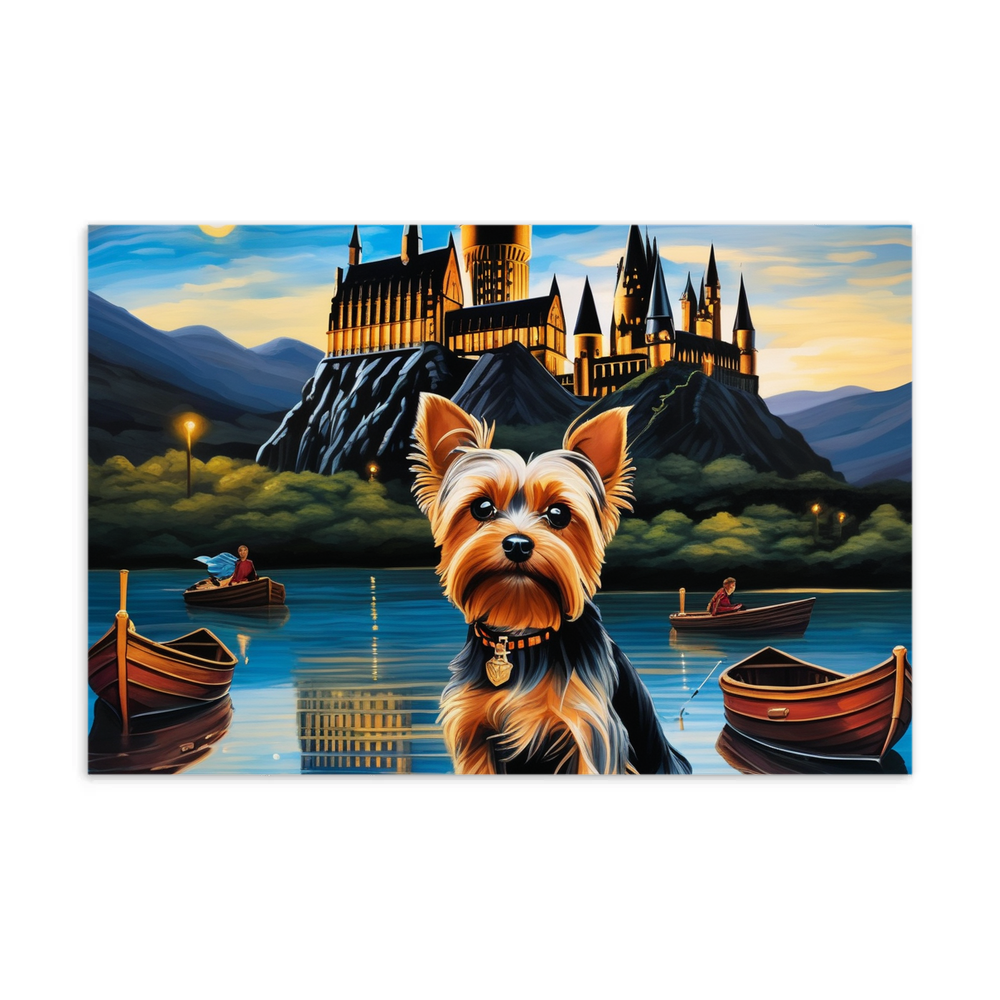 PugMug Custom Yorkshire Terrier Postcard