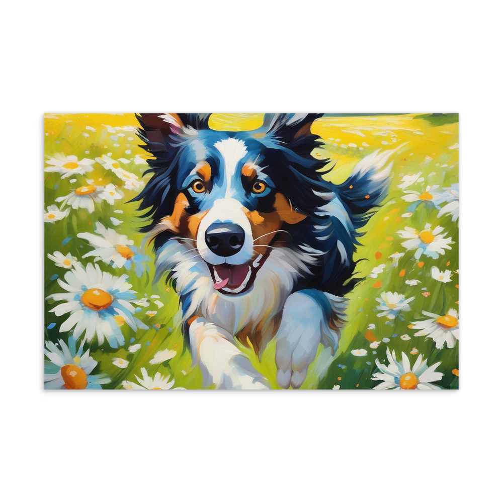 PugMug Custom Border Collie Postcard