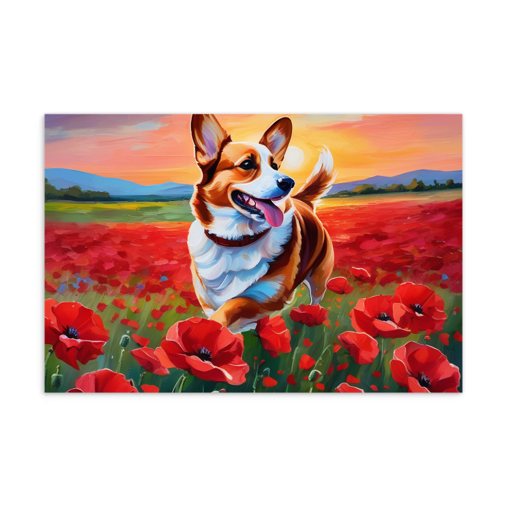 PugMug Custom Pembroke Welsh Corgi Postcard