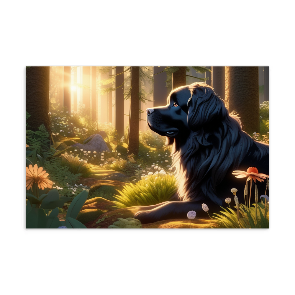 PugMug Custom Newfoundland Postcard