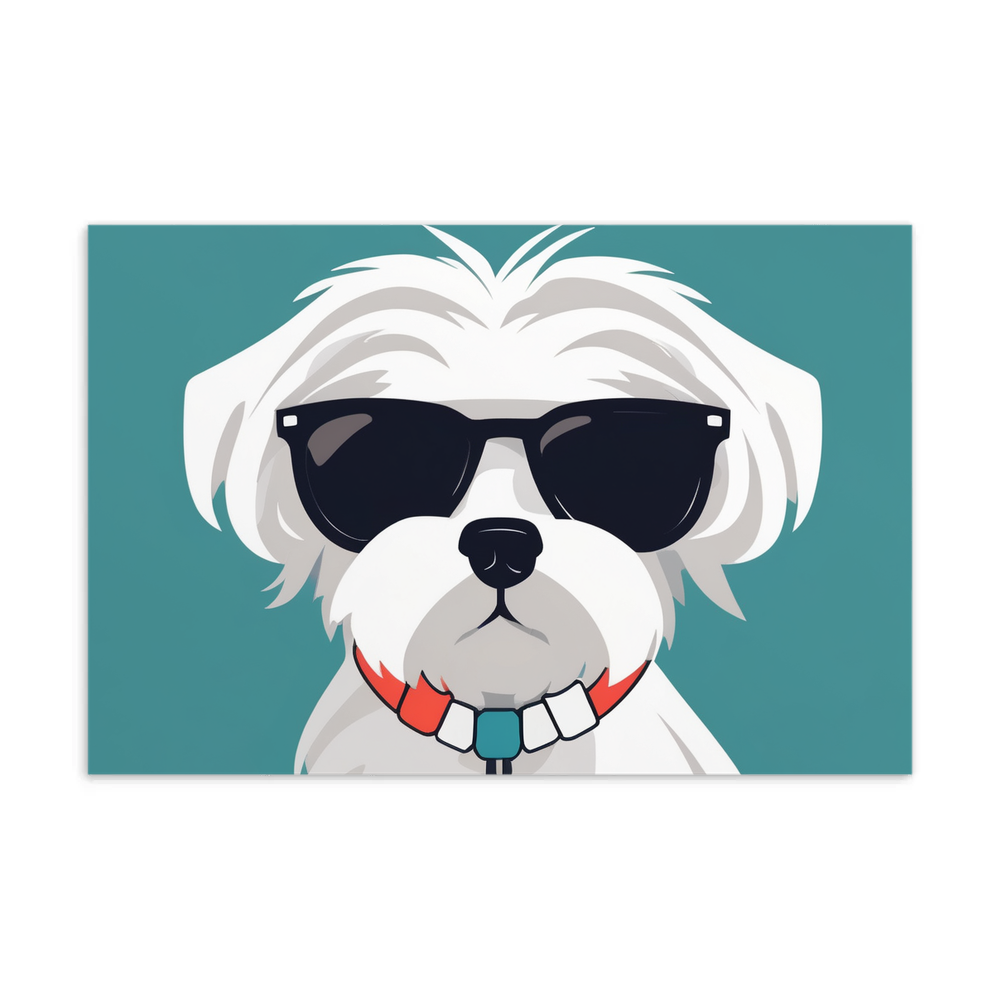 PugMug Custom Maltese Dog Postcard
