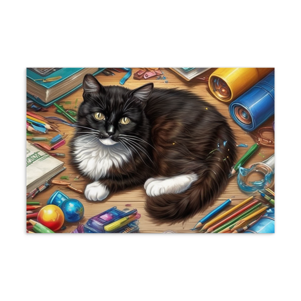 PugMug Custom Peerie Postcard