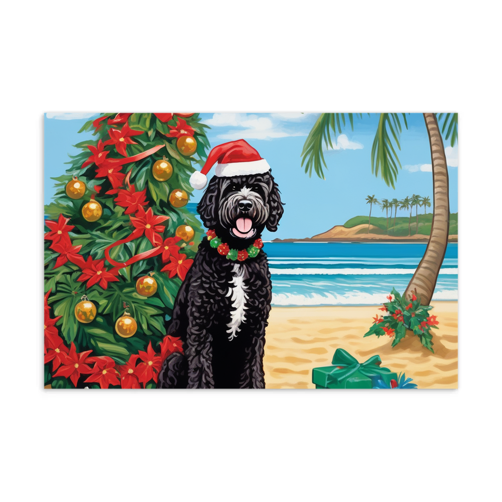 PugMug Custom Portuguese Water Dog Postcard