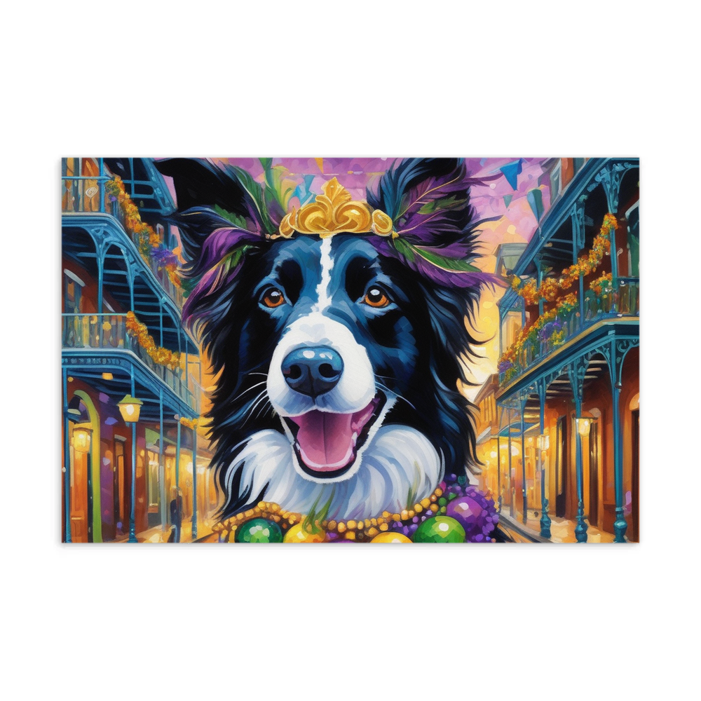 PugMug Custom Border Collie Postcard