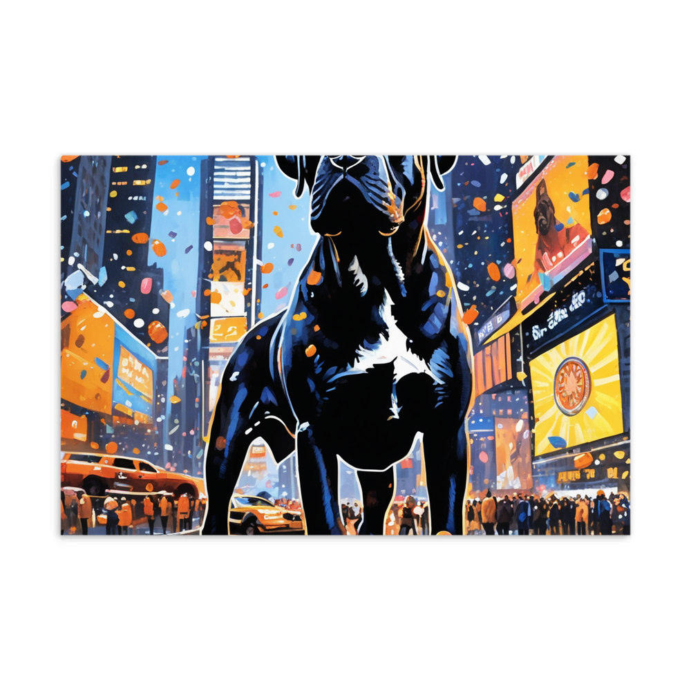 PugMug Custom Cane Corso Postcard