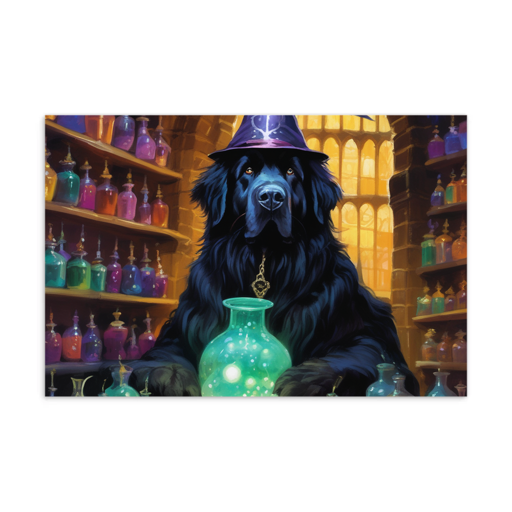 PugMug Custom Newfoundland Postcard