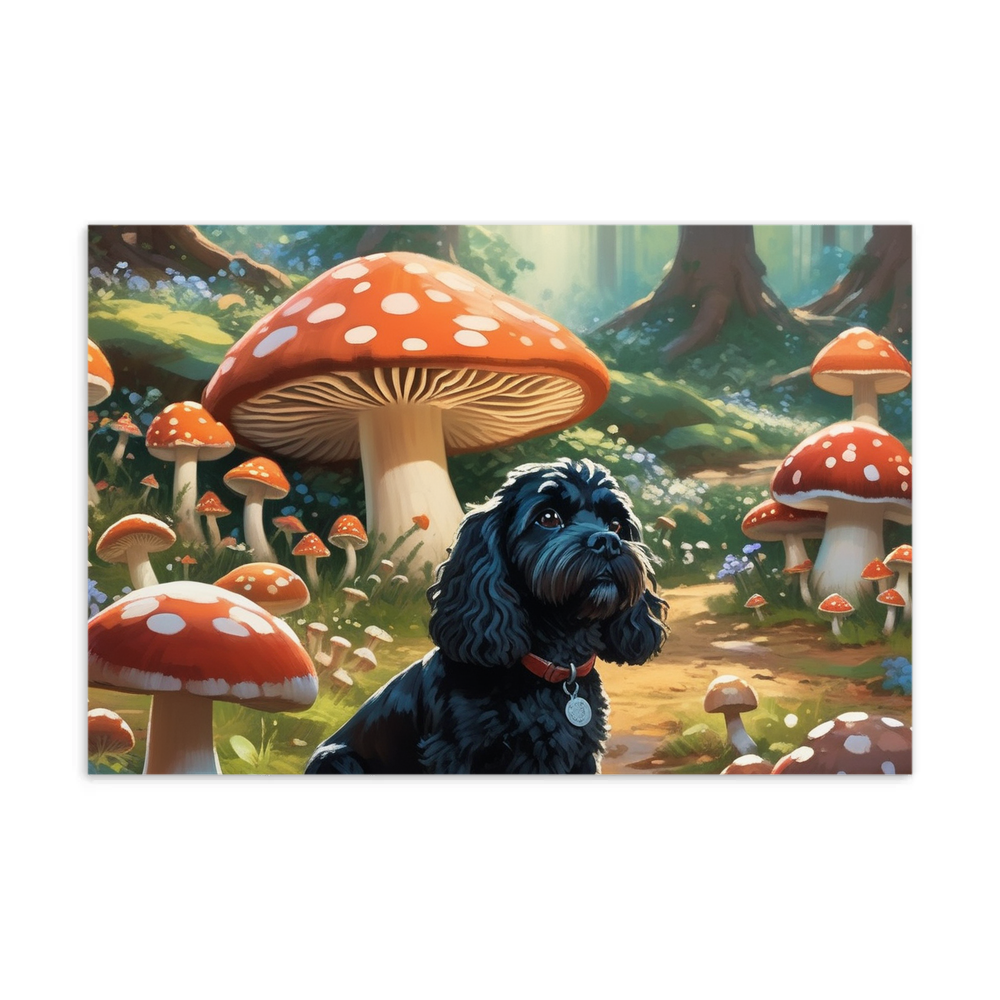 PugMug Custom Lily Postcard