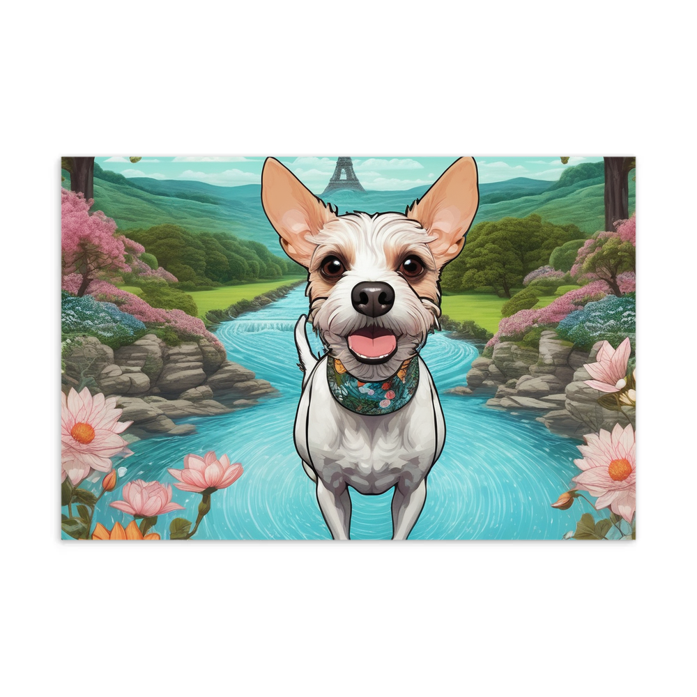 PugMug Custom Luna Postcard