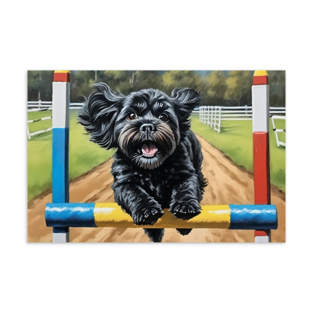 PugMug Custom Lily Postcard
