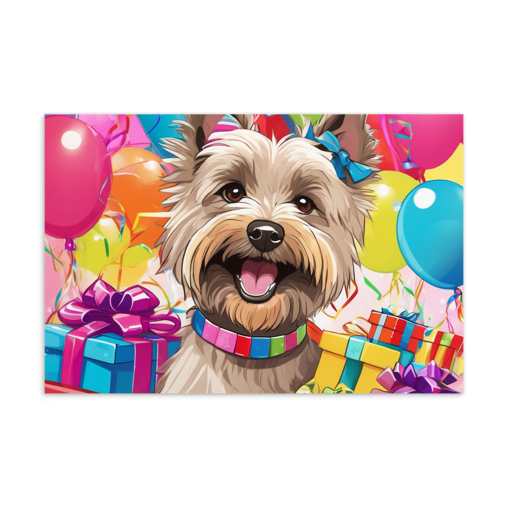 PugMug Custom Cairn Terrier Postcard