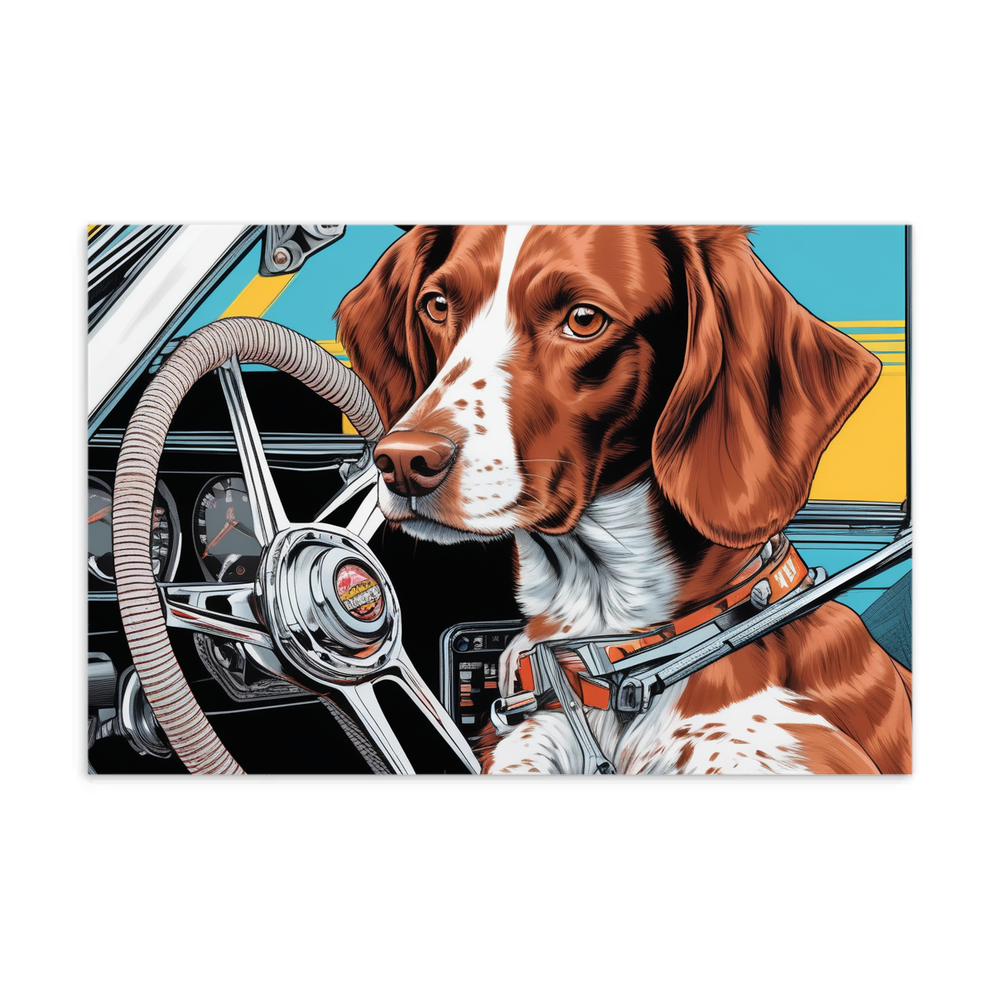 PugMug Custom Brittany Dog Postcard