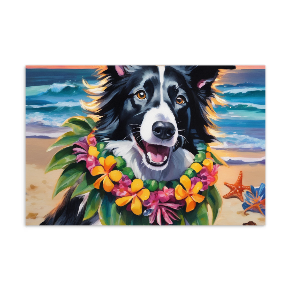 PugMug Custom Border Collie Postcard