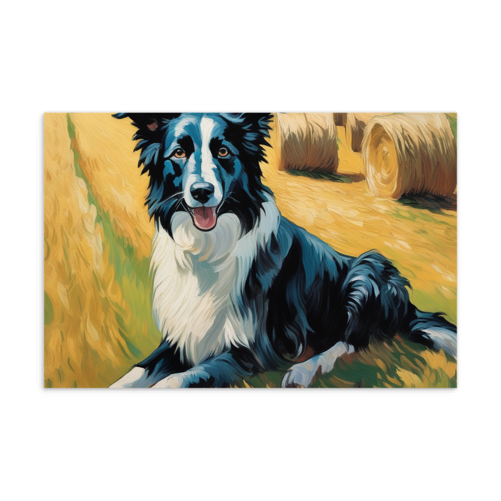 PugMug Custom Border Collie Postcard