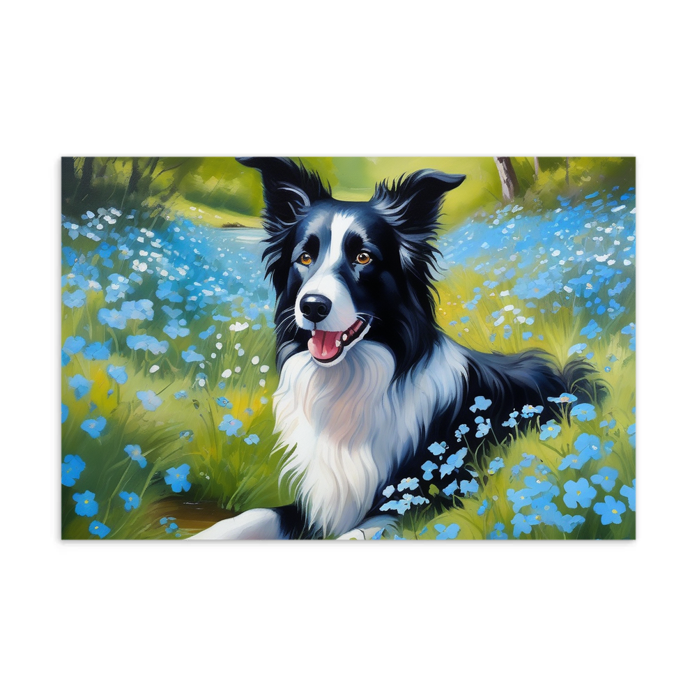 PugMug Custom Border Collie Postcard