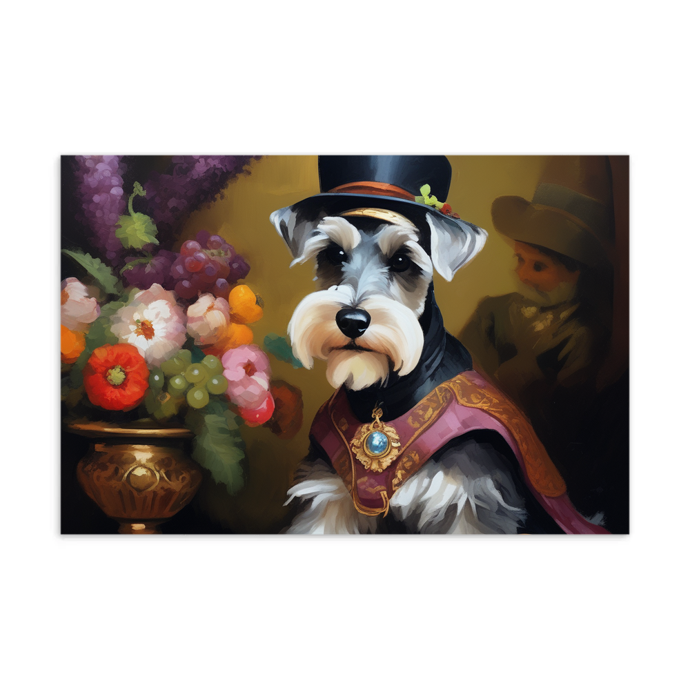 PugMug Custom Miniature Schnauzer Postcard