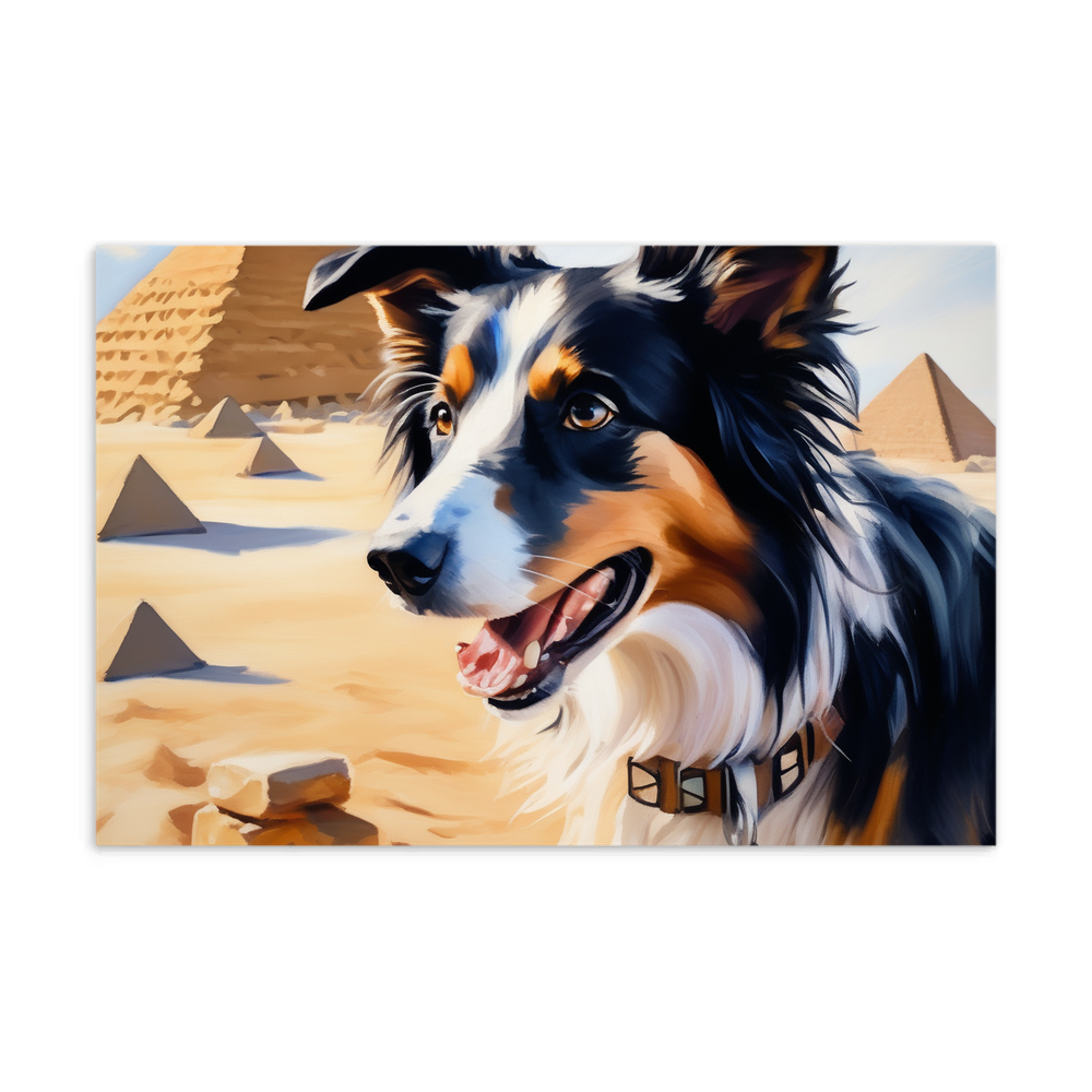 PugMug Custom Border Collie Postcard
