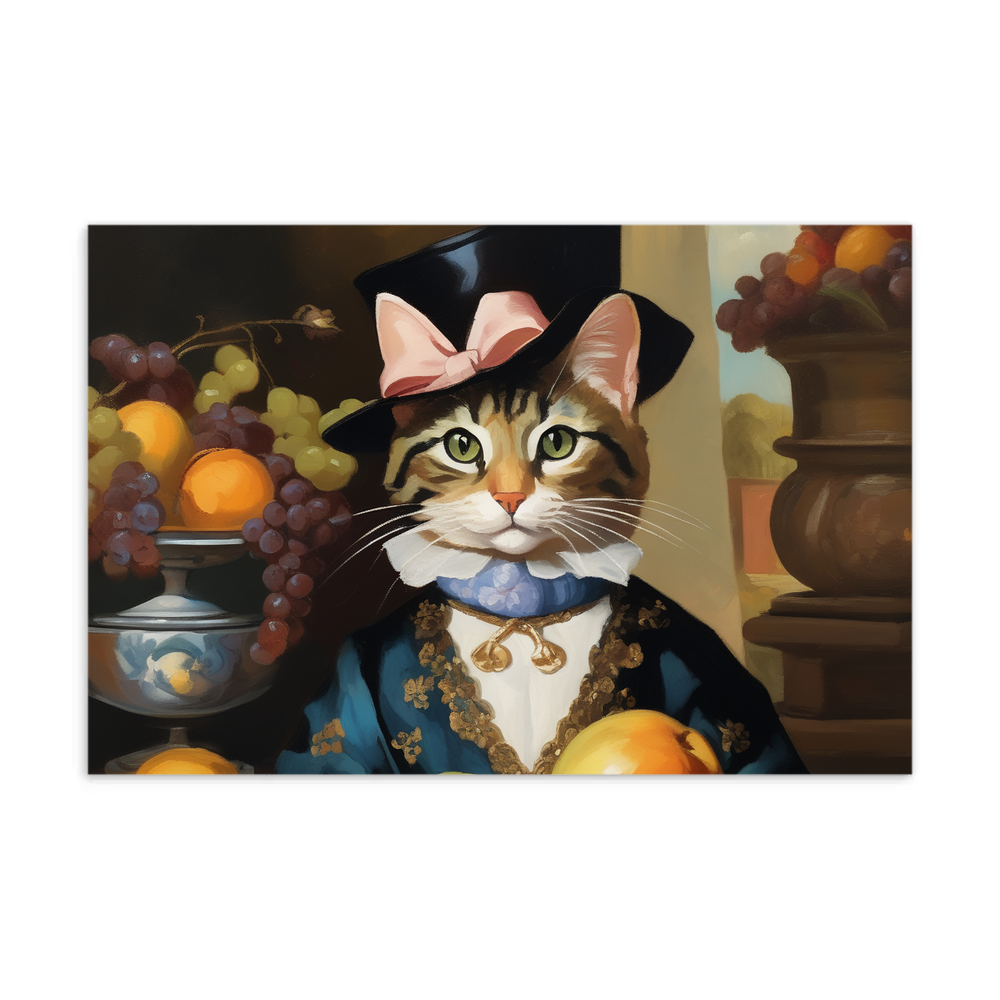 PugMug Custom Tabby Companion Cat Postcard