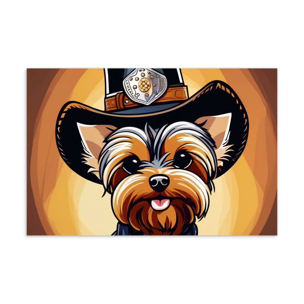 PugMug Custom Yorkshire Terrier Postcard