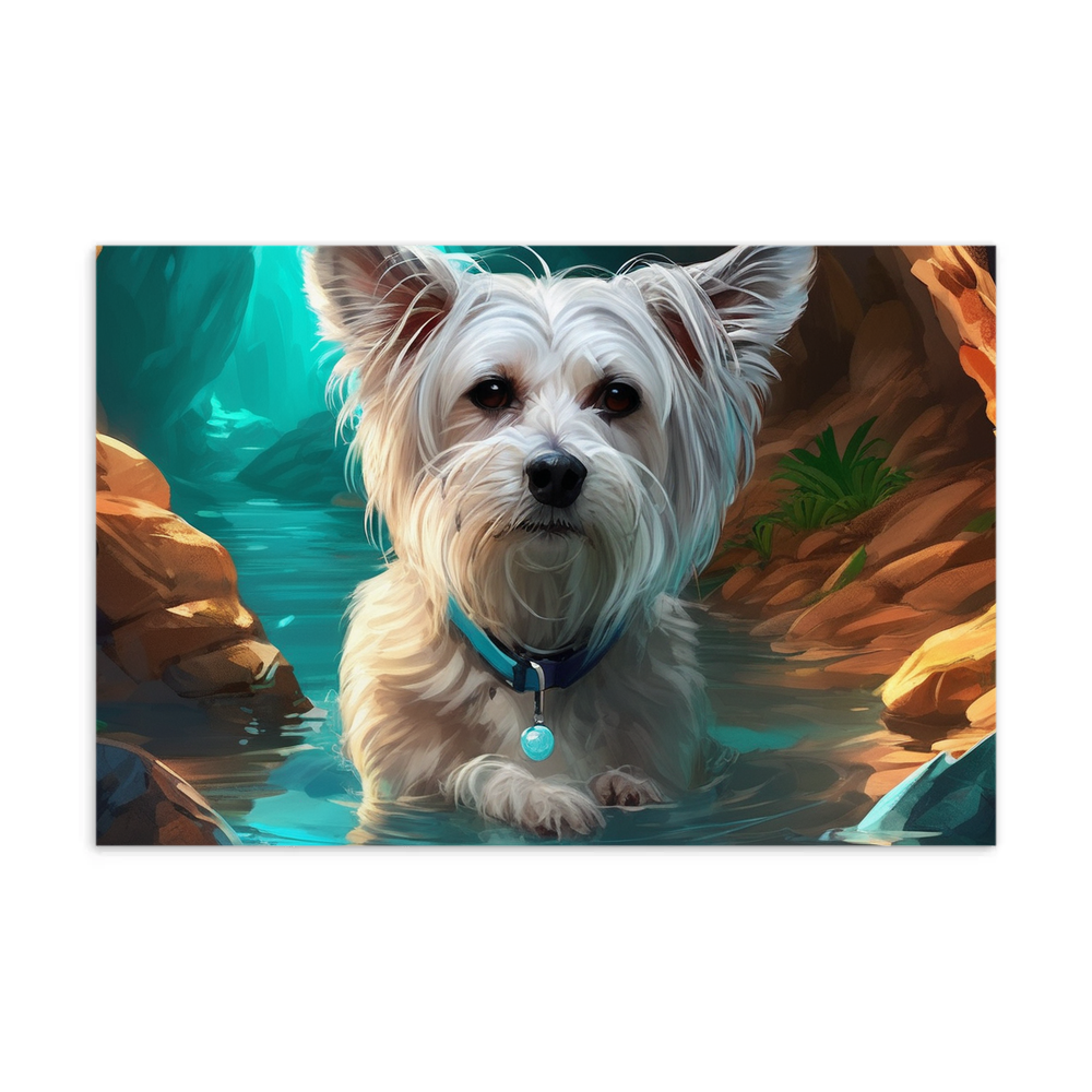 PugMug Custom Leo Postcard