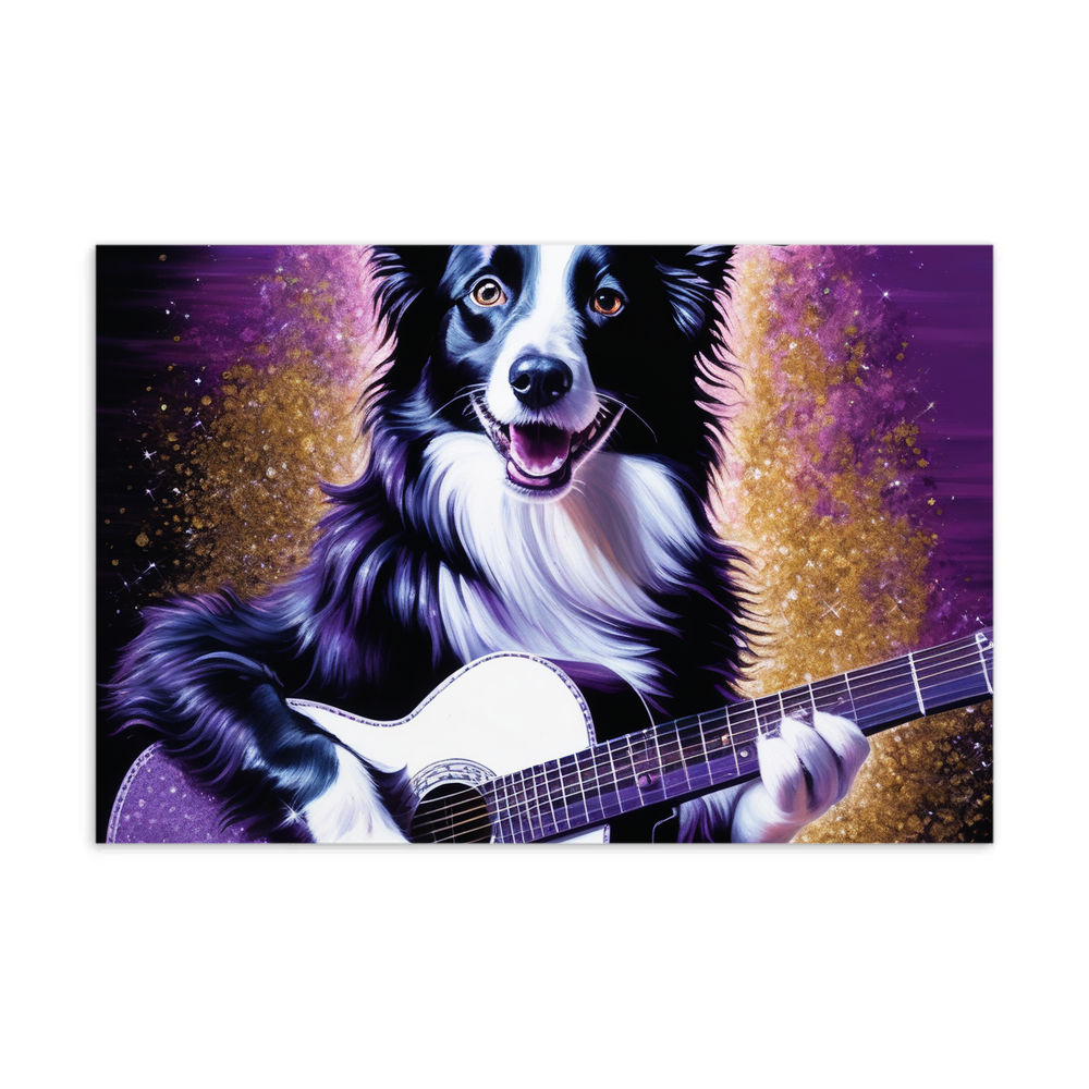 PugMug Custom Border Collie Postcard