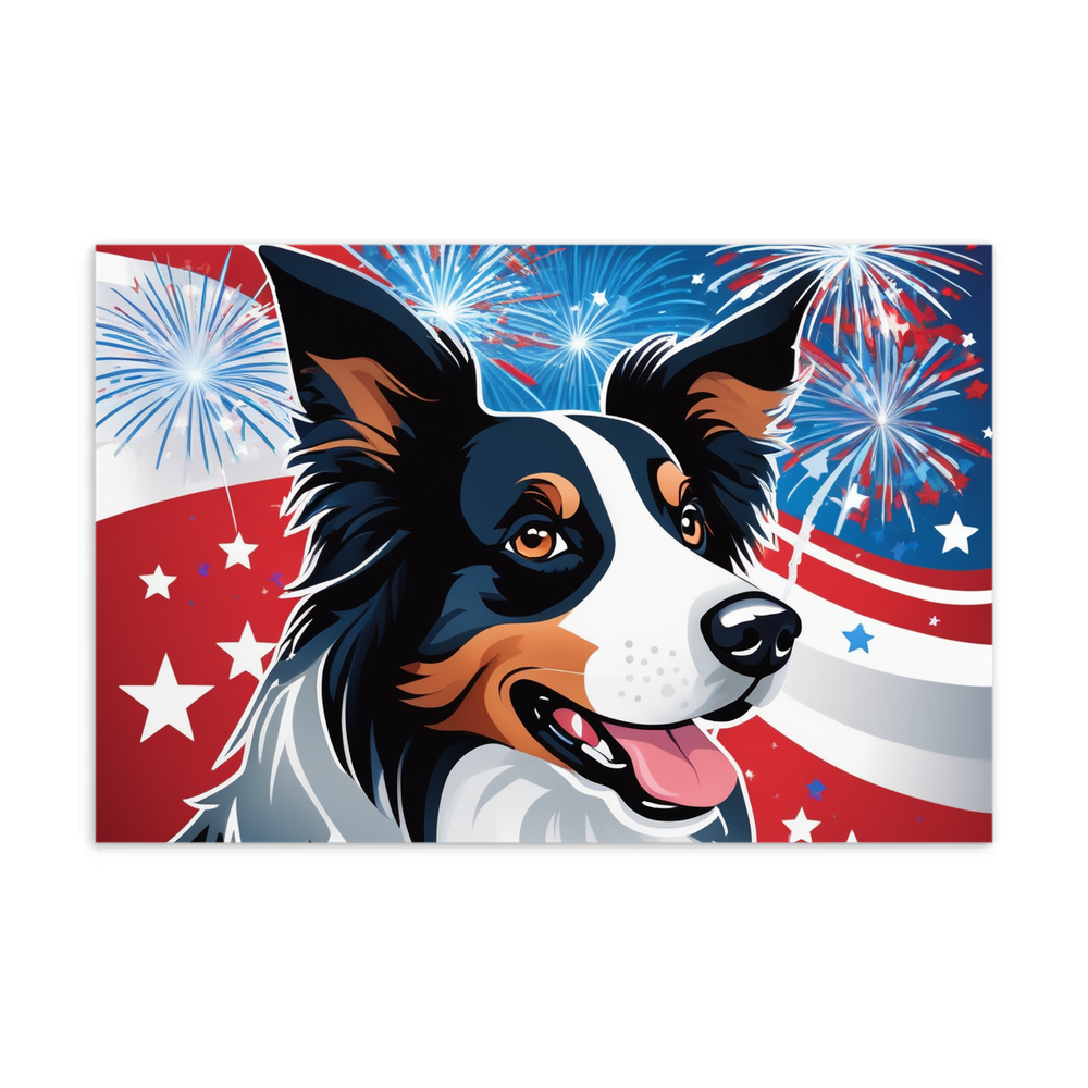 PugMug Custom Border Collie Postcard