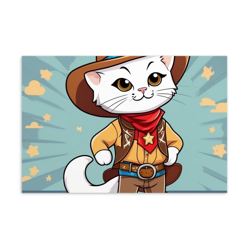 PugMug Custom White Exotic Cat Postcard