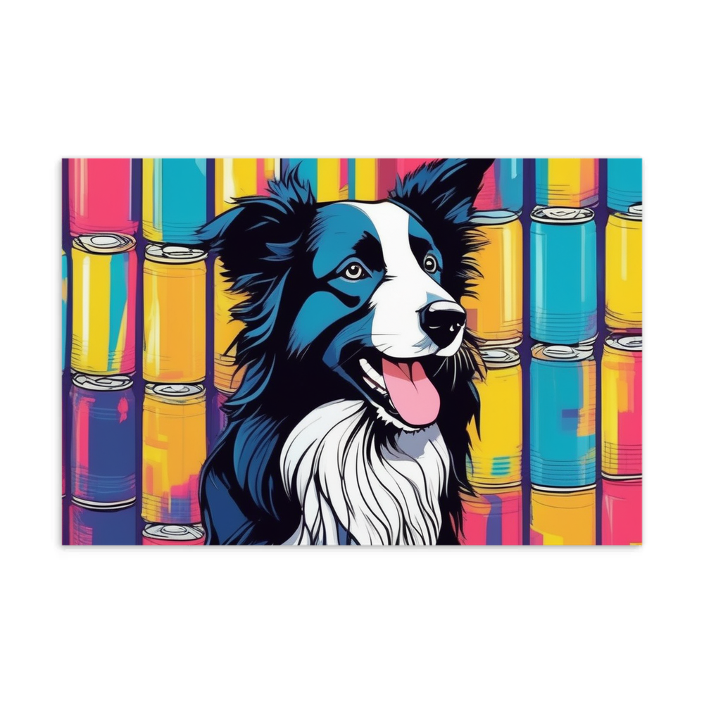 PugMug Custom Border Collie Postcard