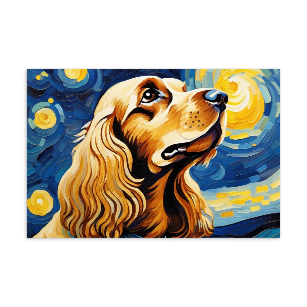 PugMug Custom English Cocker Spaniel Postcard