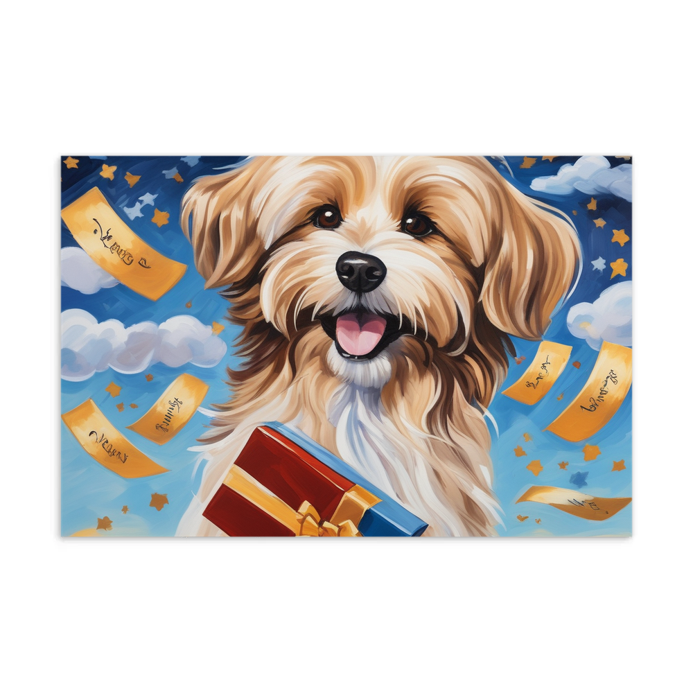 PugMug Custom Tan Havanese Dog Postcard