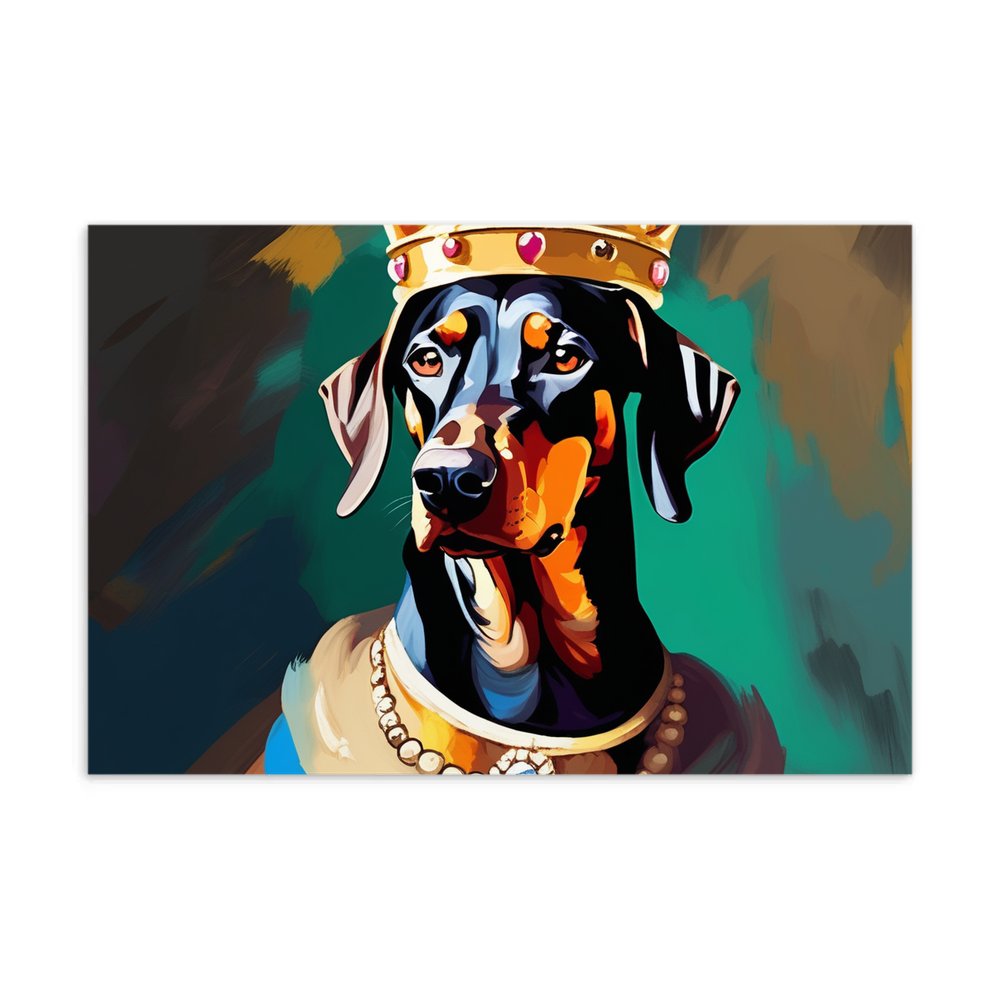 PugMug Custom Doberman Pinscher Postcard
