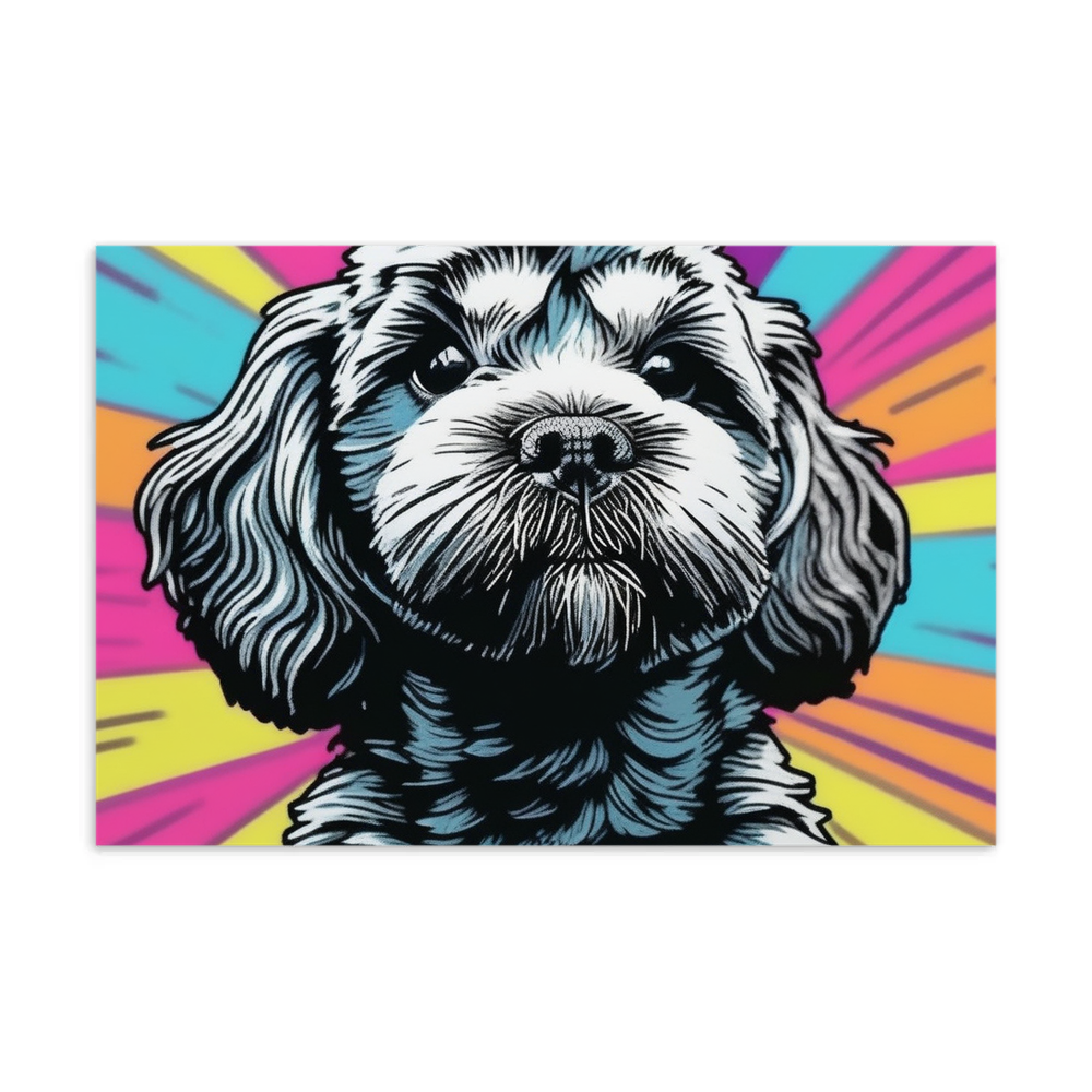 PugMug Custom Lily Postcard