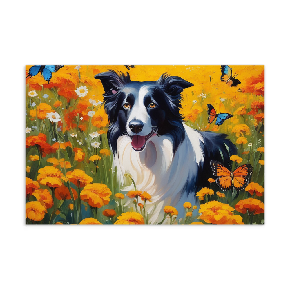 PugMug Custom Border Collie Postcard