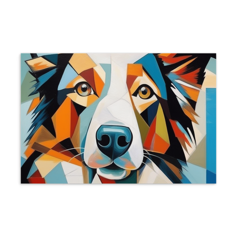 PugMug Custom Border Collie Postcard