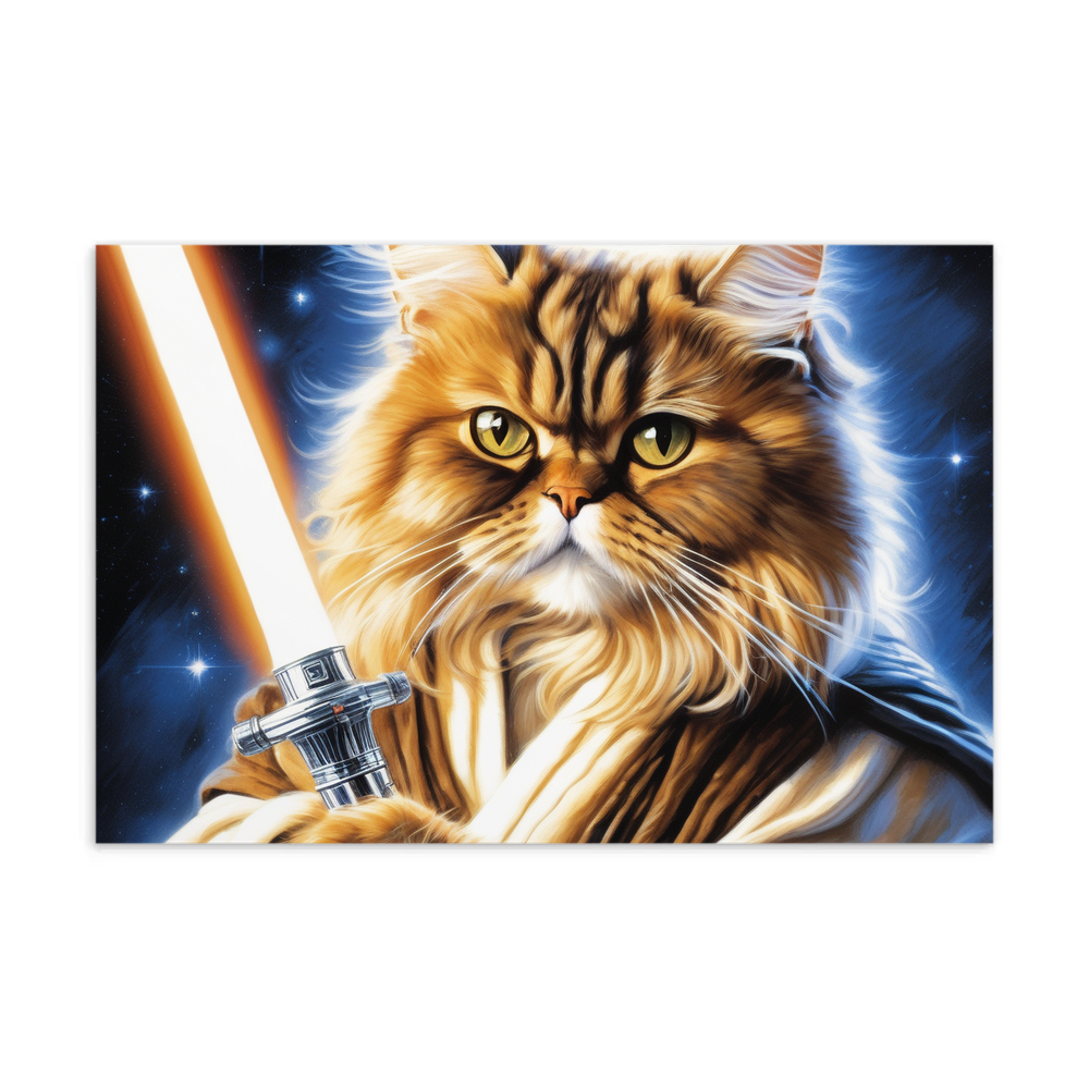 PugMug Custom Tabby Persian Cat Postcard