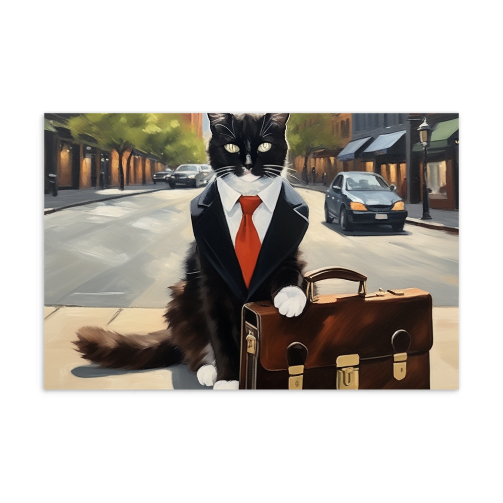 PugMug Custom Peerie Postcard