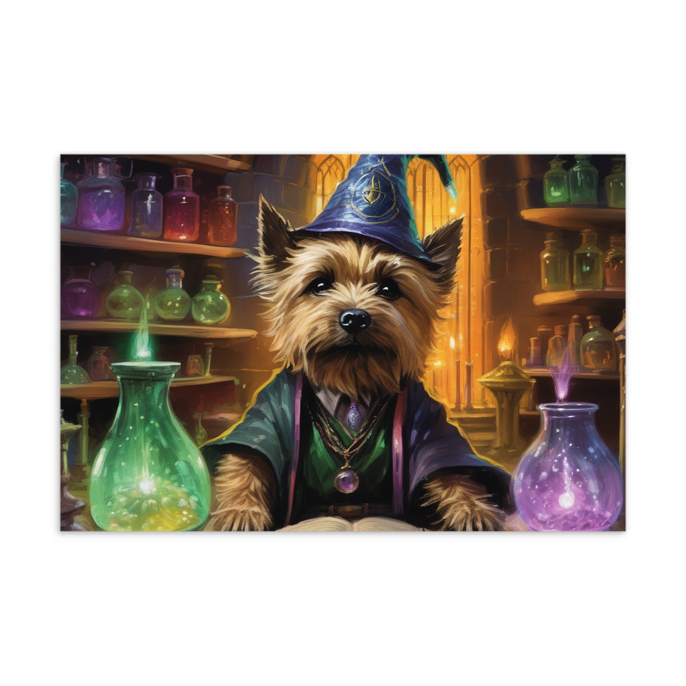 PugMug Custom Cairn Terrier Postcard