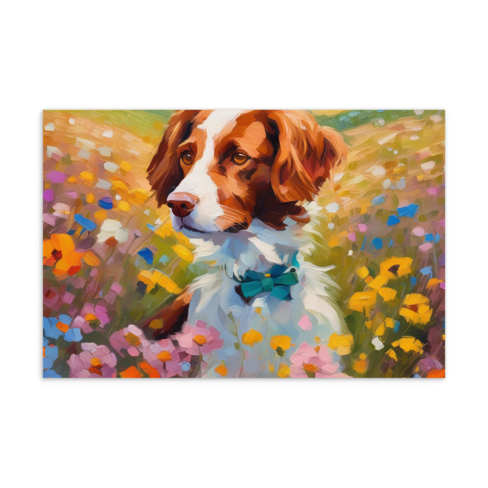 PugMug Custom Brittany Dog Postcard