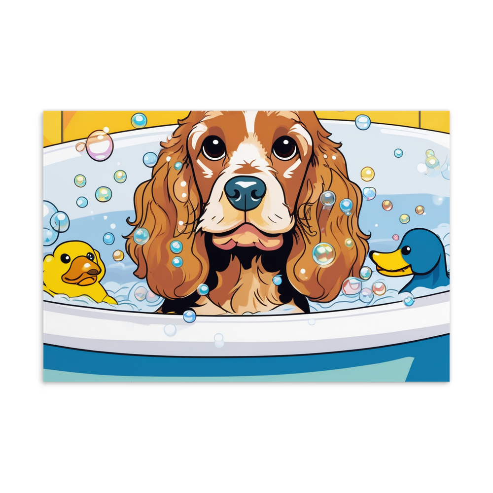 PugMug Custom Cocker Spaniel Postcard