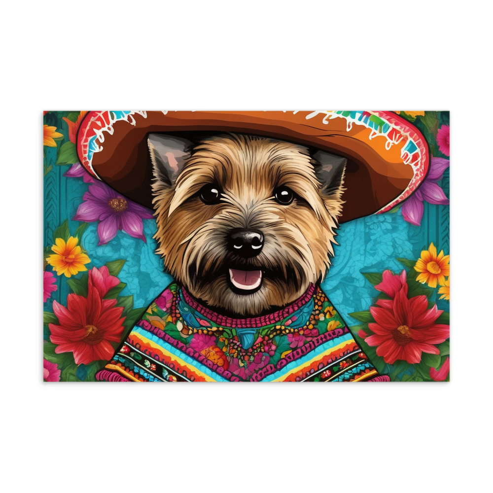 PugMug Custom Cairn Terrier Postcard
