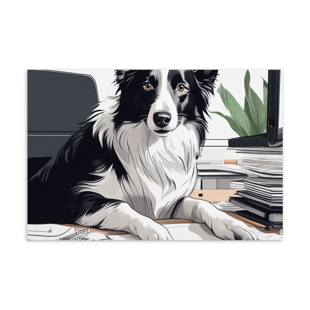 PugMug Custom Border Collie Postcard